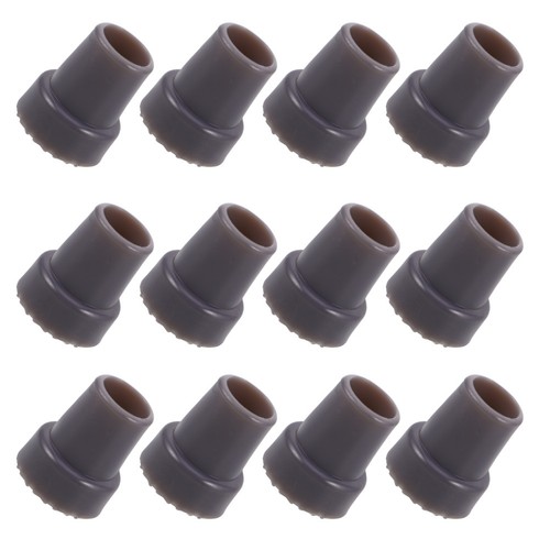 Pieces rubber cane tip - rubber,
