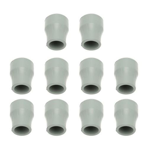 10x rubber buffer crutch tips - rubber,