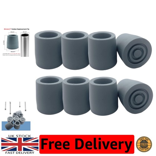 High quality crutch tips - high-quality, 1"