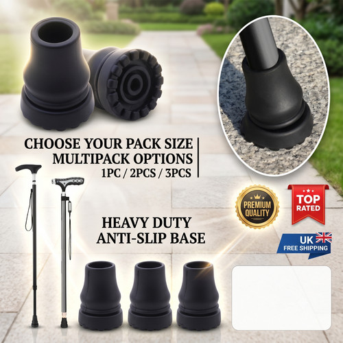 Anti slip rubber cane - anti-slip,